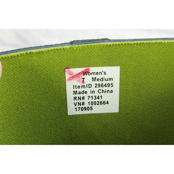 LL Bean Wellies Green Camo Rubber Pull-on Waterproof Tall Rain Boots Size 7 M - Picture 8 of 9